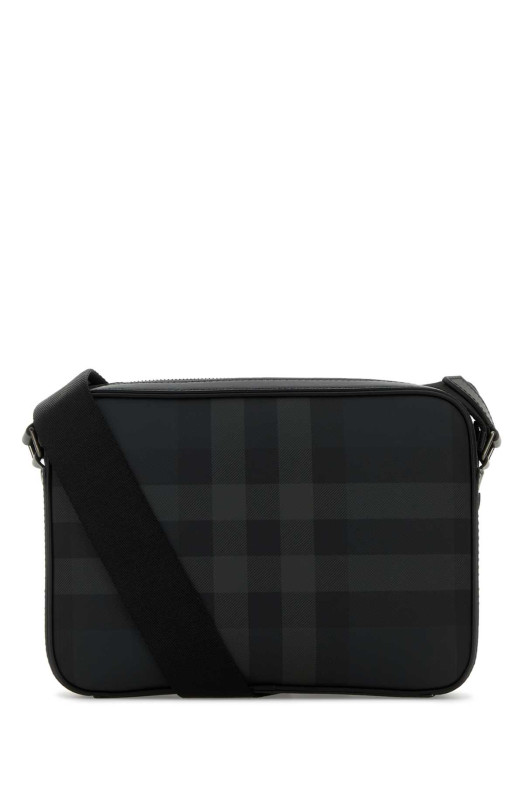 Printed canvas Muswell crossbody bag Gray BURBERRY (8068588)