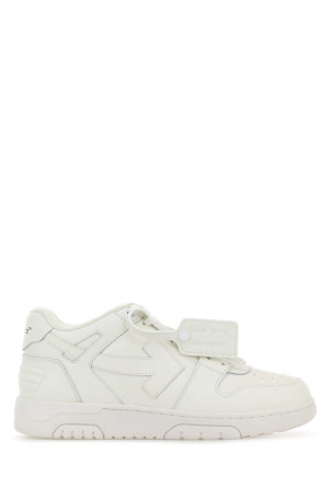 White leather Out Of Office sneakers OFF WHITE (M189C9L009)