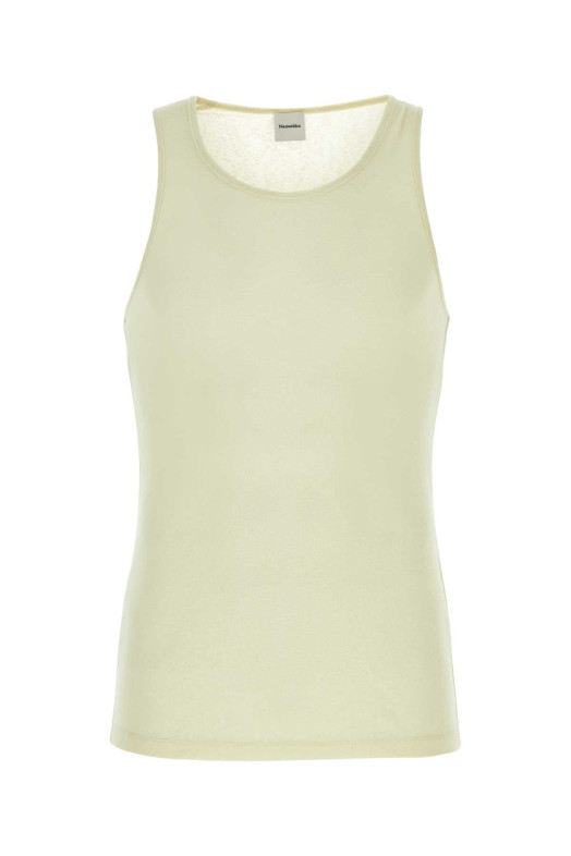 Ivory polyester Levon tank top NANUSHKA (NM24SSTP00400)