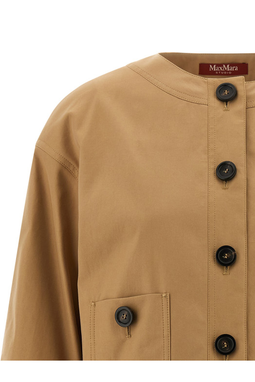 'Biavo' bomber jacket Beige