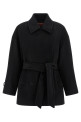 'Pausa' coat Black