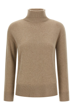 Свитер с высоким воротником «Quercia» Бежевый 2529366153600003