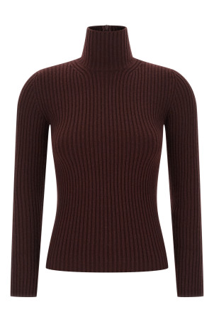 'Aral1234' turtleneck sweater Bordeaux