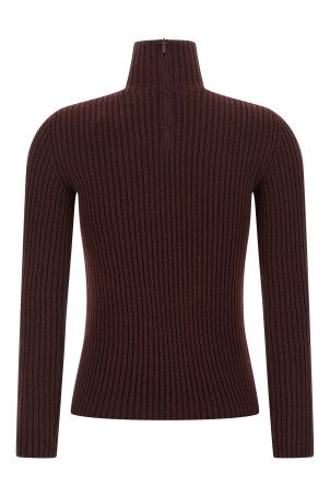 'Aral1234' turtleneck sweater Bordeaux