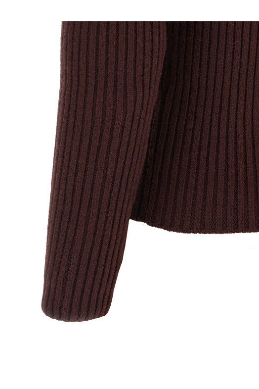 'Aral1234' turtleneck sweater Bordeaux