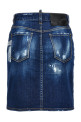 Джинсовая юбка «Icon Spray» Синяя S80MA0011S30342470