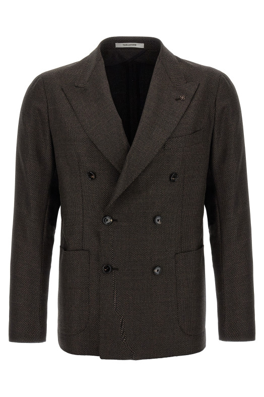 Блейзер с микроквадратами Коричневый TAGLIATORE 1SMC20K060109M3192