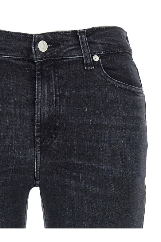 'Bootcut' jeans Black