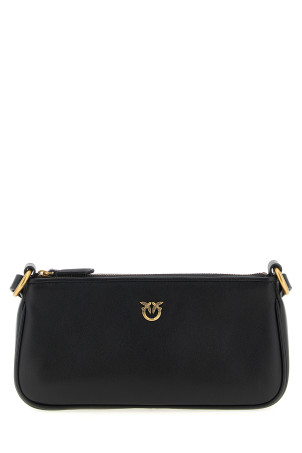'Half Moon Baguette' mini crossbody bag Black