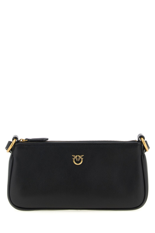 'Half Moon Baguette' mini crossbody bag Black