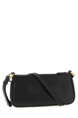 'Half Moon Baguette' mini crossbody bag Black