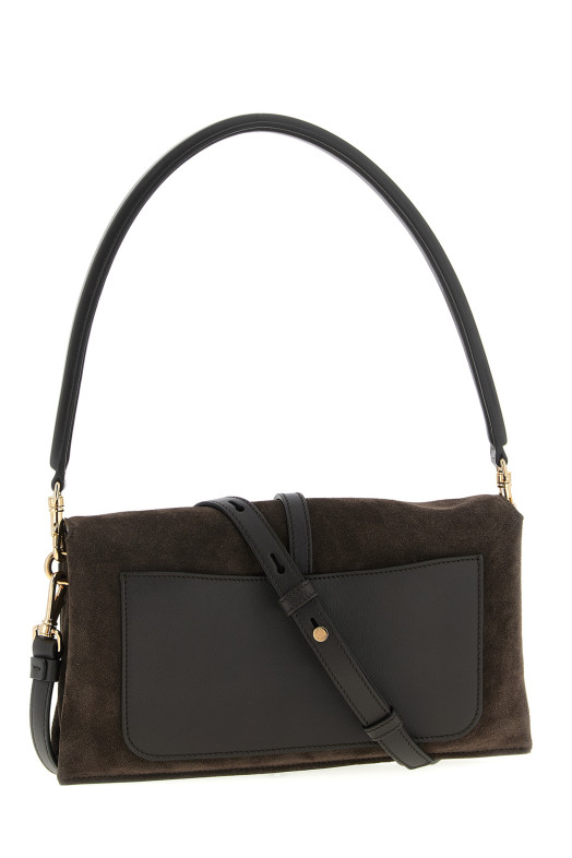 'T Timeless' mini shoulder bag Brown