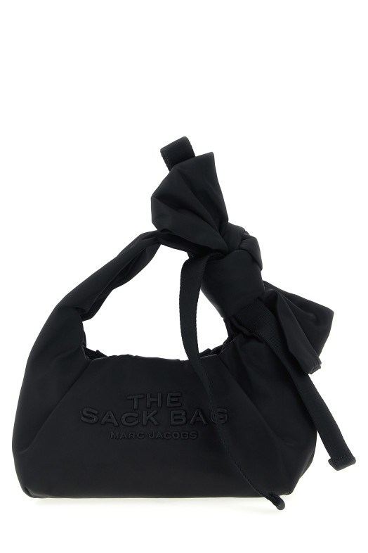 'The Bow Nylon Mini Sack' handbag Black