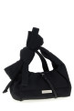 'The Bow Nylon Mini Sack' handbag Black