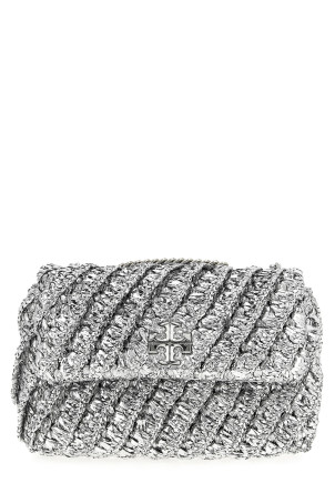 Небольшая сумка через плечо «Кира» Серебристая 169109040