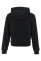 Logo patch hoodie Black