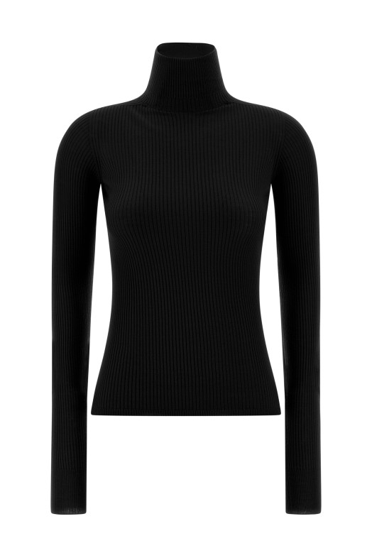 Свитер с высоким воротником «Ниагара» Черный 2522366012600006