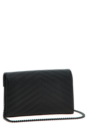 'Cassandre' clutch Black
