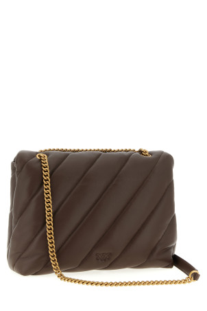 'Big Love Bag Puff Maxi Quilt' crossbody bag Brown