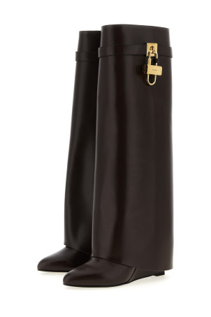 'Shark Lock' boots Brown