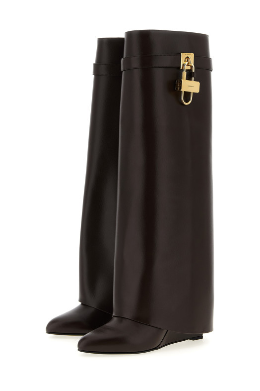 'Shark Lock' boots Brown