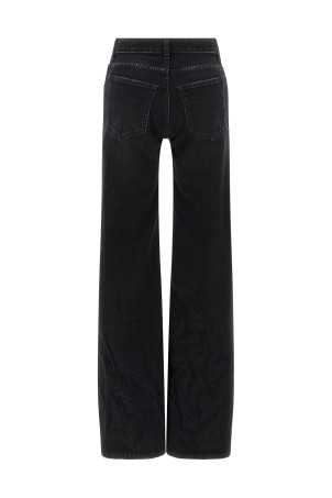 Wide leg jeans Black