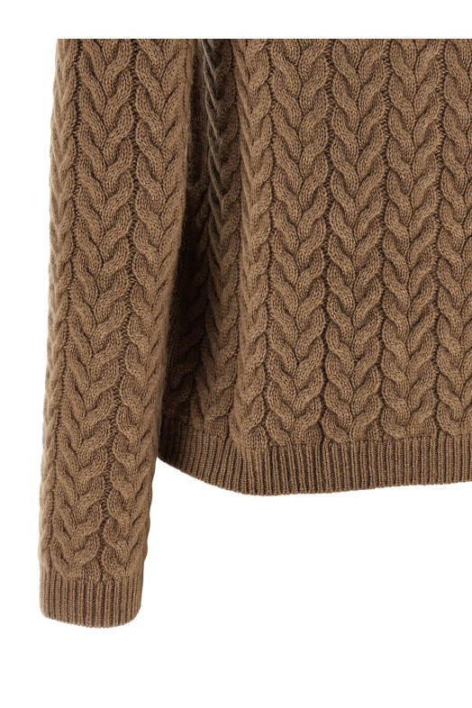 'Eliane' sweater Brown