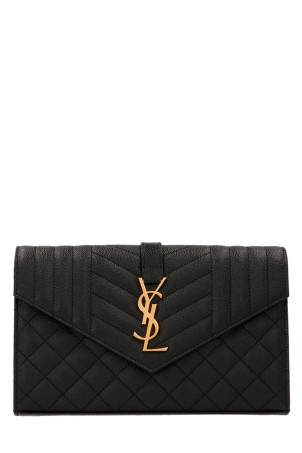 'Monogram' clutch  Black