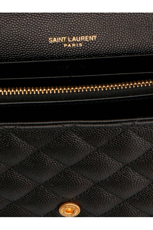 'Monogram' clutch  Black