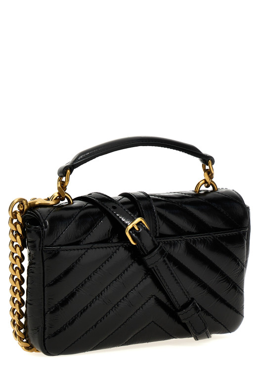 'College Mini' crossbody bag Black