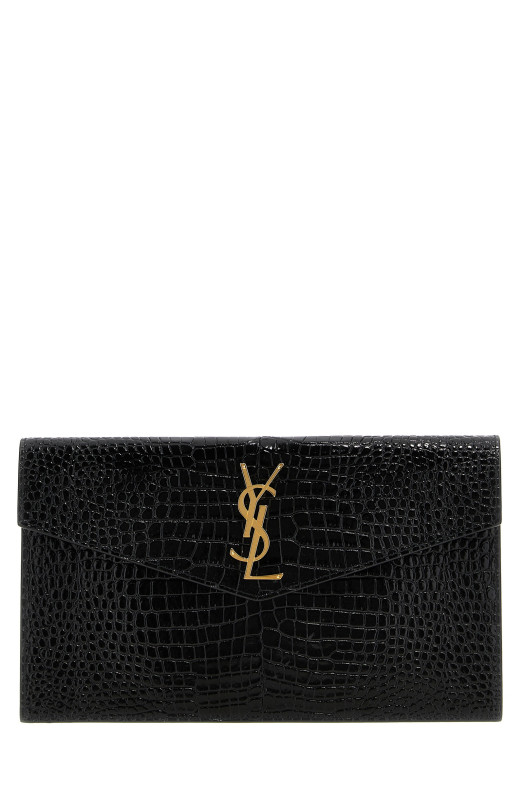'Uptown' clutch Black