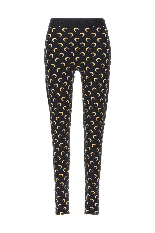 'Moon Printed' leggings Black