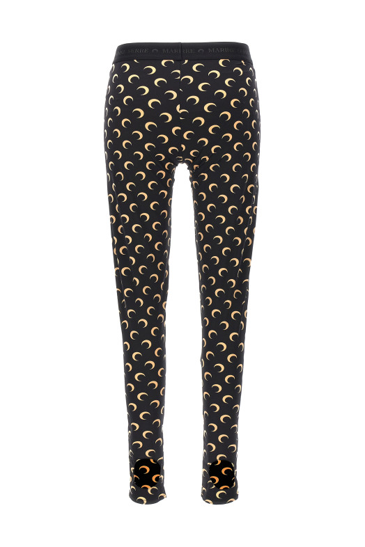 'Moon Printed' leggings Black