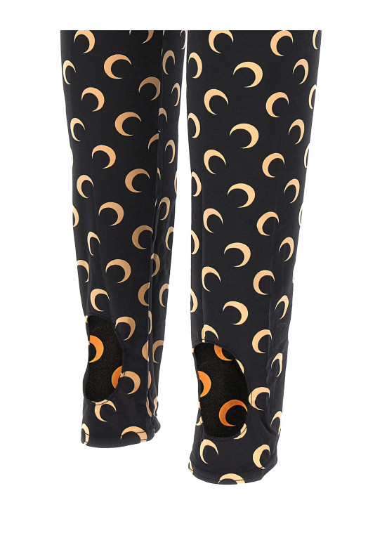 'Moon Printed' leggings Black