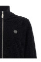 Jacquard monogram sweatshirt Black