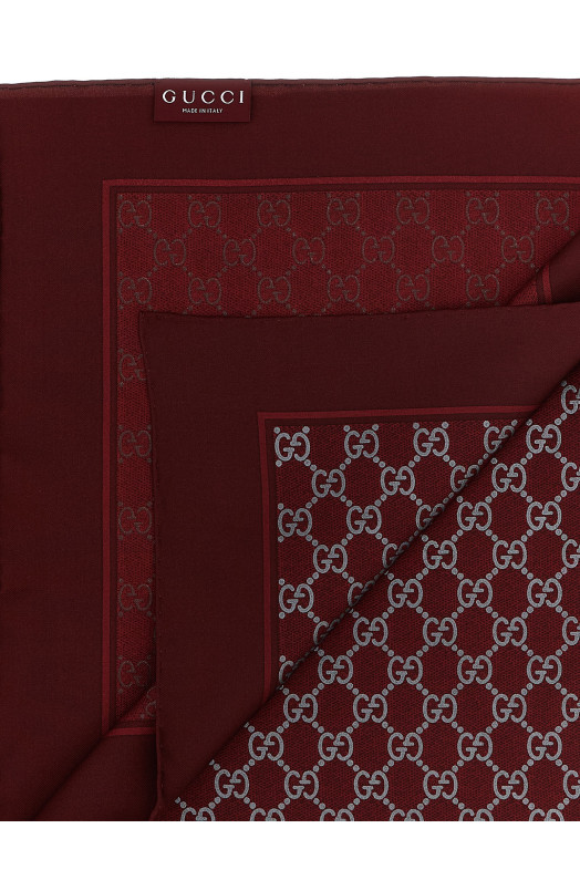 FG Шарф бордовый GUCCI 8122513G0016173