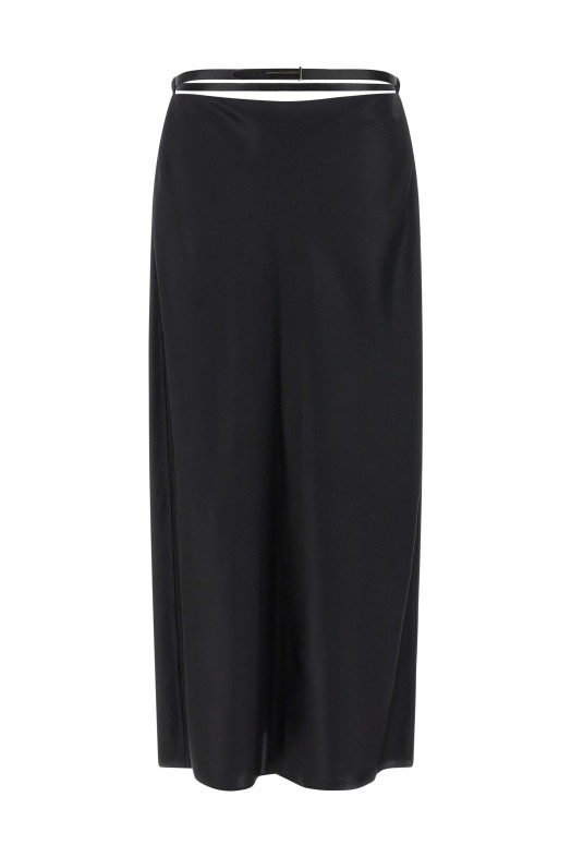 Юбка с ремнем Черная TOM FORD GC5829FAX1664LB999