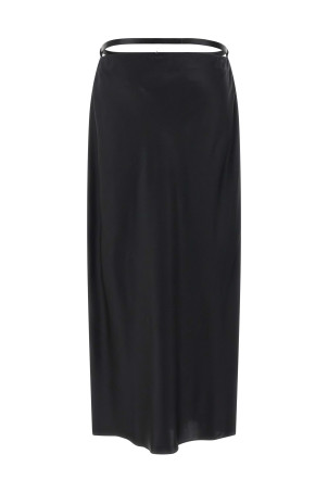 Юбка с ремнем Черная TOM FORD GC5829FAX1664LB999