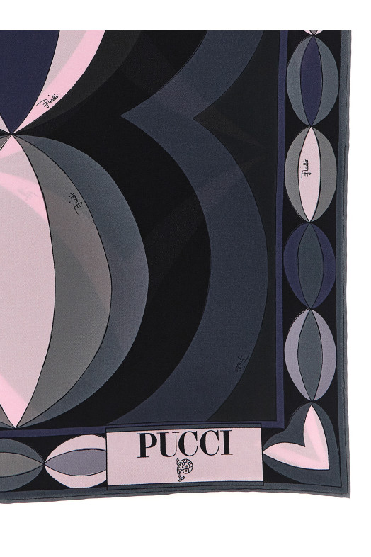 Patterned scarf Multicolor