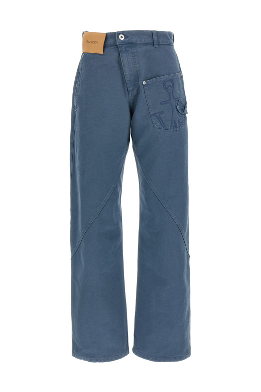 Брюки Twisted Workwear' BLUE J.W.ANDERSON TR0384PG1744768