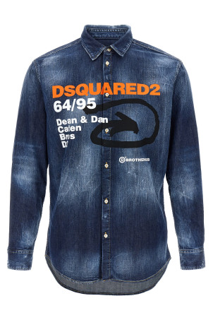'6495 Arrow R Dan' denim shirt Blue