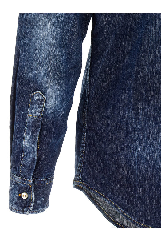 '6495 Arrow R Dan' denim shirt Blue