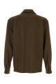Рубашка из шерсти цвета хаки Kanta THE ROW (1215W4220)