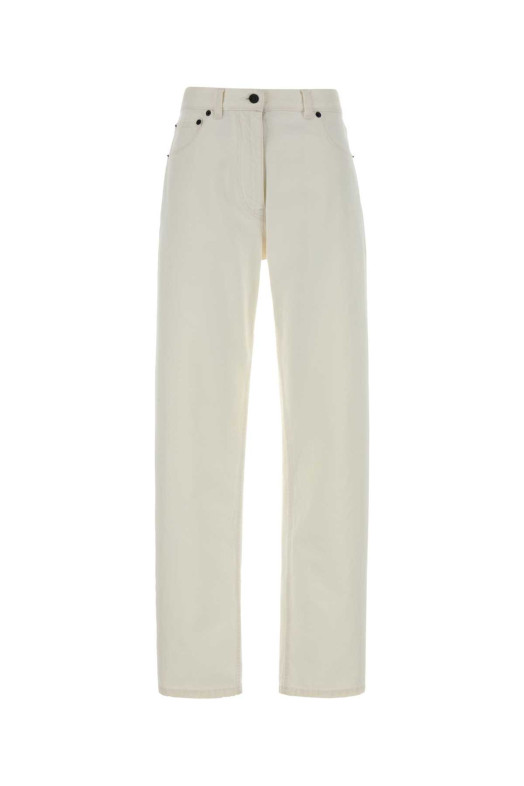 White denim Burty jeans THE ROW (7776W4247)