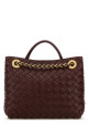Burgundy leather small Andiamo handbag BOTTEGA VENETA (786008VCPP1)