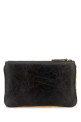 Two-tone shearling VLogo Signature clutch VALENTINO GARAVANI (7W0P0AR2HDL)