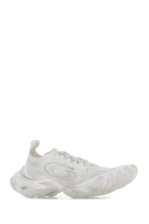 White fabric Anatomic sneakers BALENCIAGA (829106WANRN)