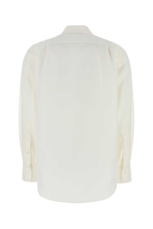 White poplin shirt ALEXANDER MCQUEEN (838811QZAPS)