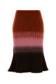 Multicolor mohair blend skirt FENDI (FZQ994AYLT)