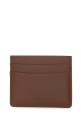 Brown leather card holder Multicolor A.P.C. (PXAWVH63028)
